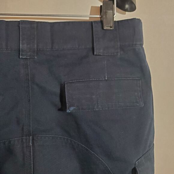 5.11 Tactical Series Womens TDU Cargo Pants Sz 10 Ripstop Performance Navy Blue - Picture 9 of 13